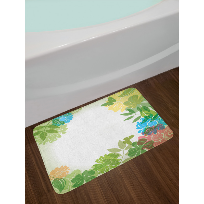 Nature Foliage Bath Mat