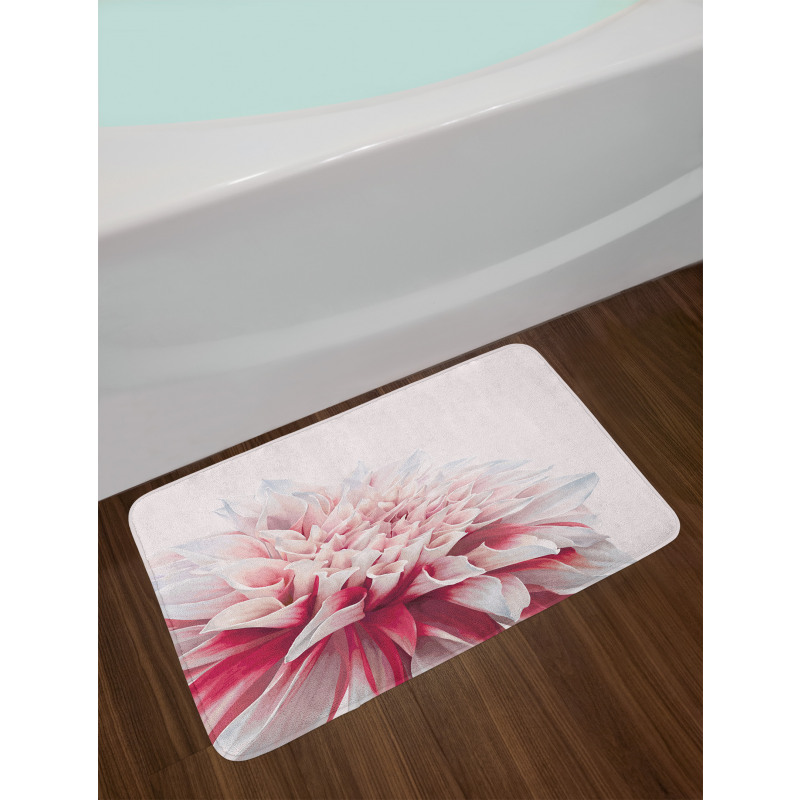 Close up Floral Blossom Bath Mat