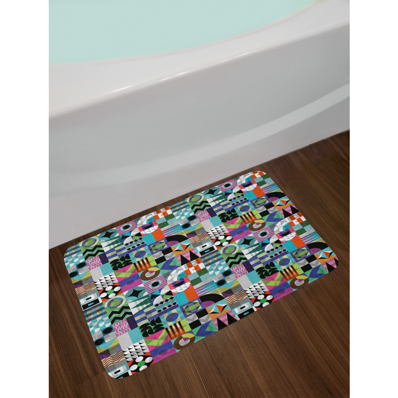 Various 60s Shapes Bath Mat