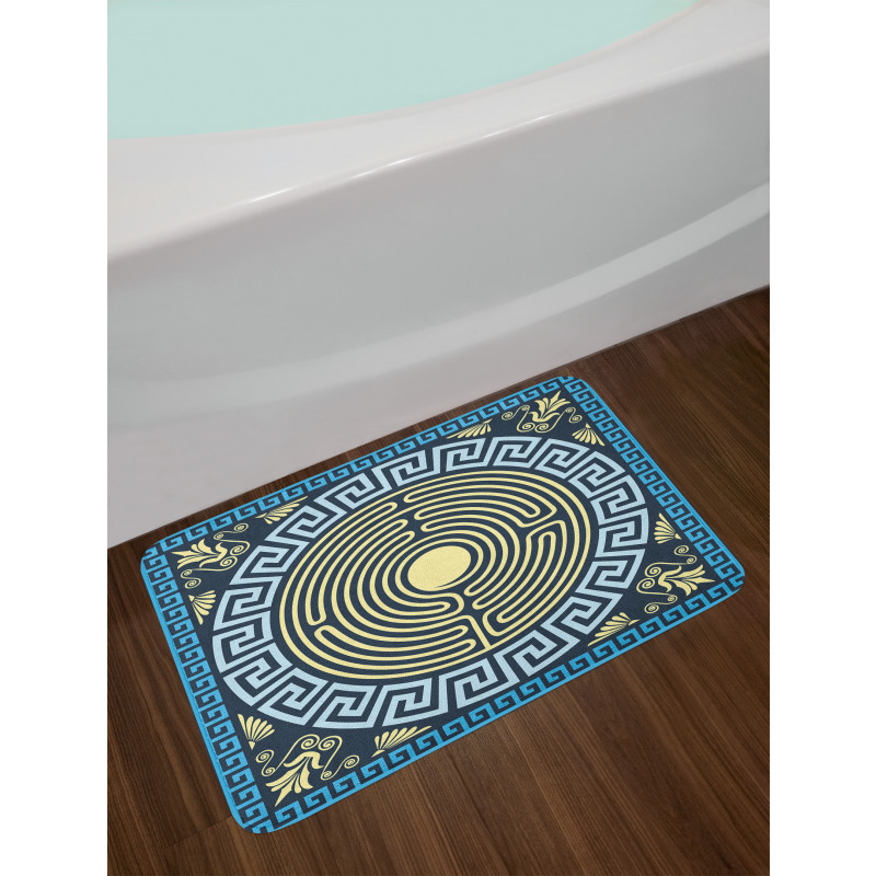 Labyrinth Bath Mat