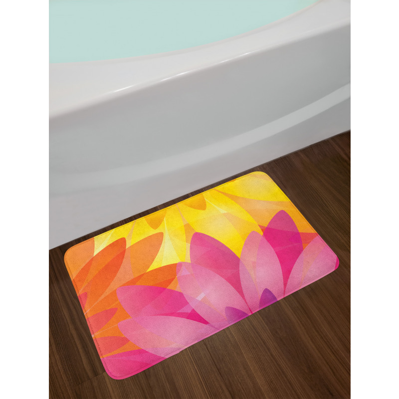 Colorful Flora Bath Mat