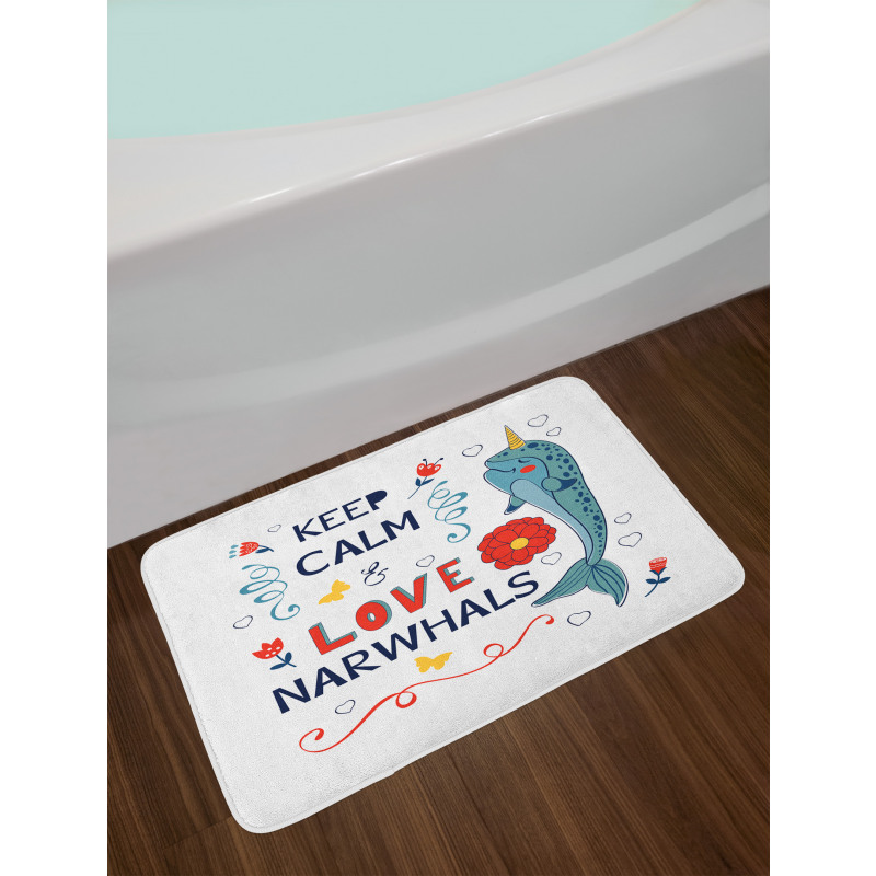 Pop Culture Phrase Bath Mat