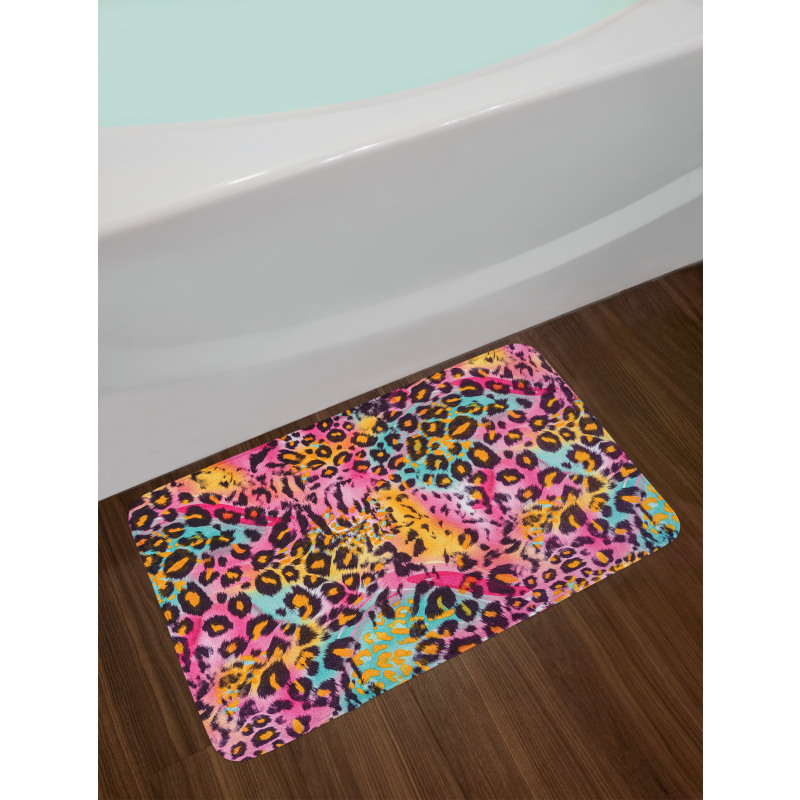 Mottled Camo Bath Mat