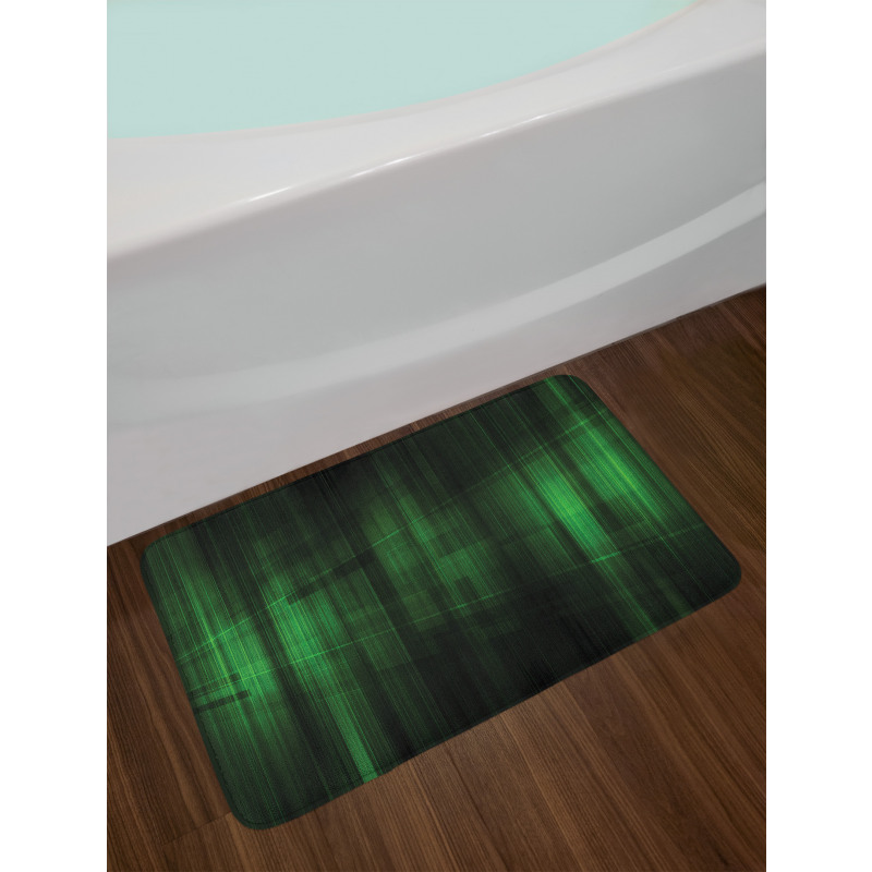 Technology Pattern Bath Mat