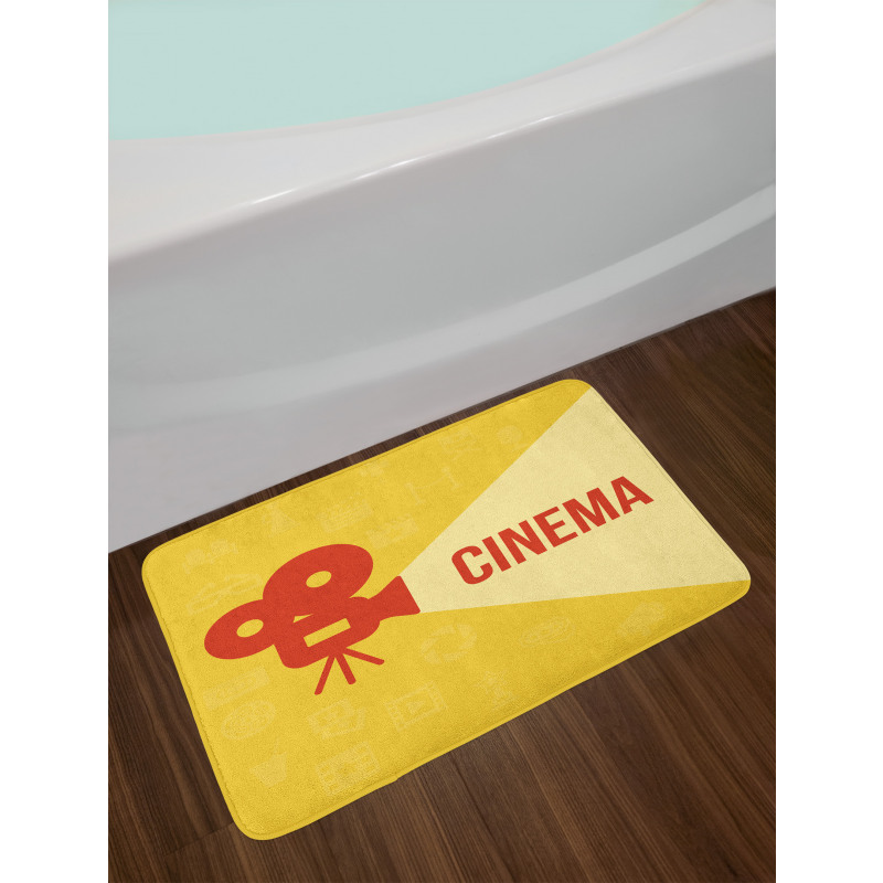 Projector Design Bath Mat