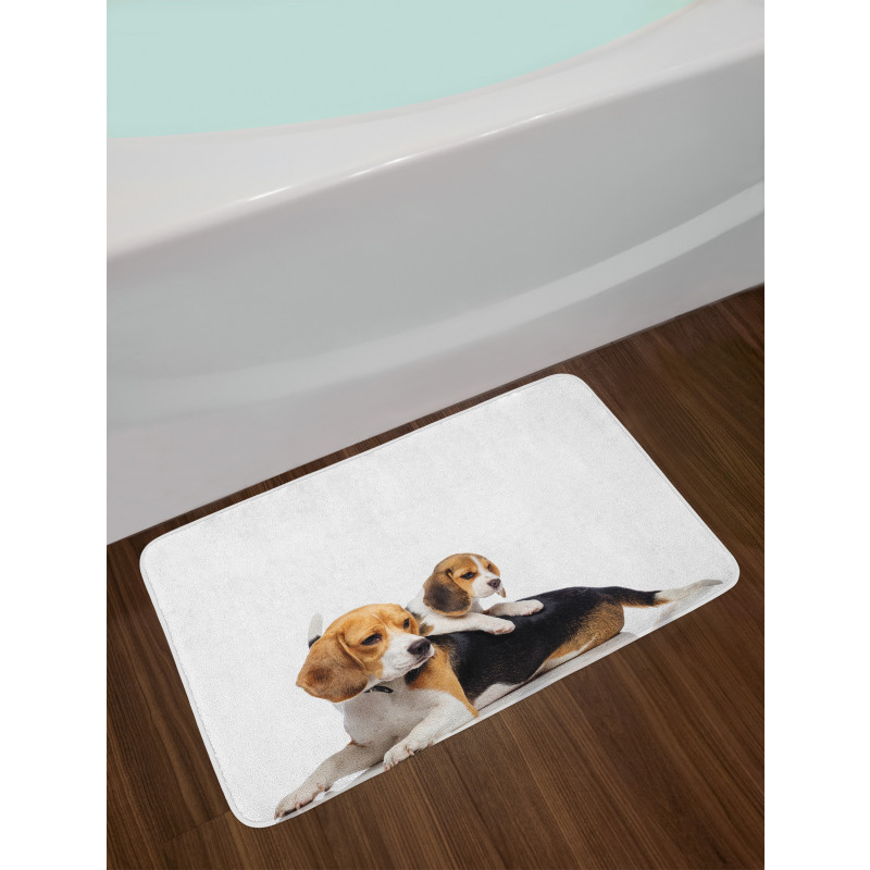 Family Mother Baby Bath Mat