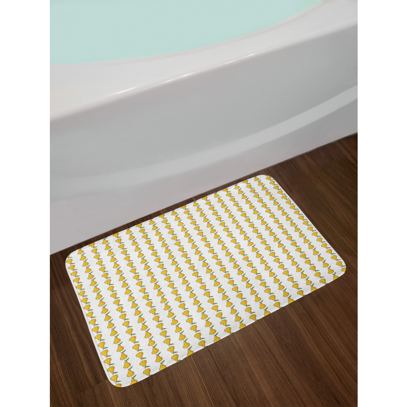 Cartoon Fruit Pattern Bath Mat