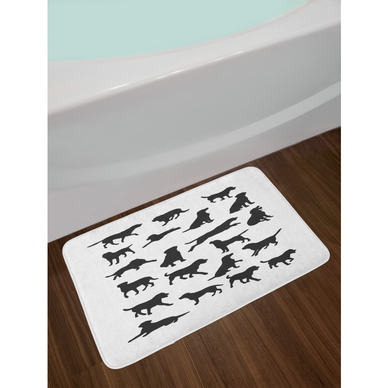 Various Positions Bath Mat