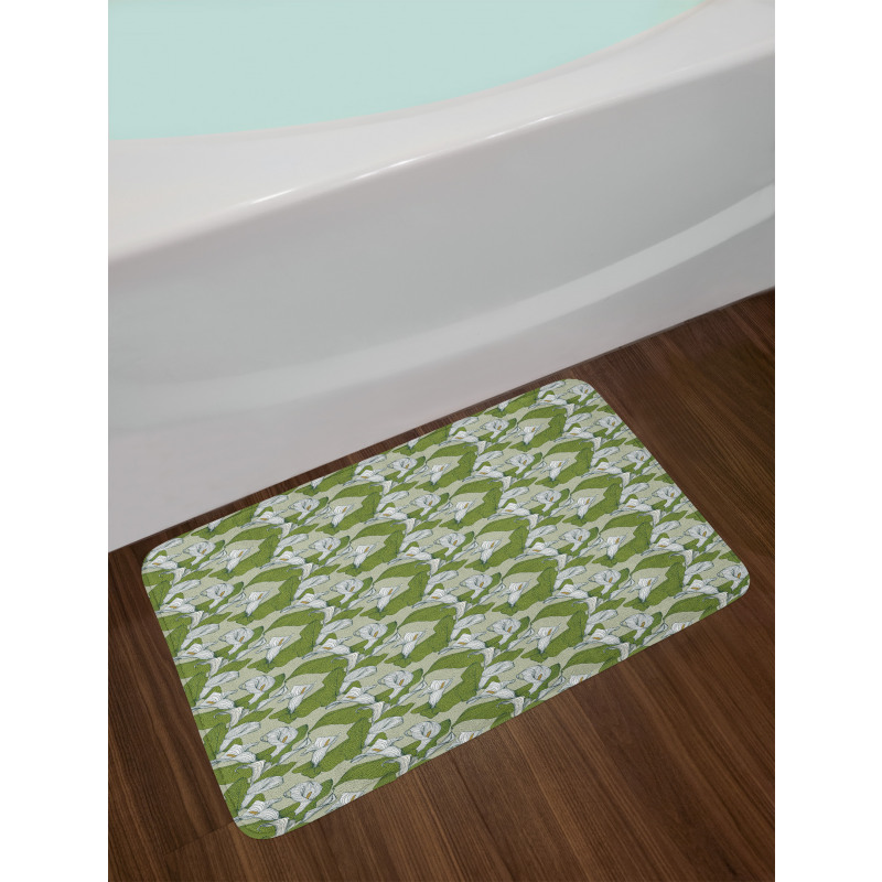 Calla Lilies Bath Mat