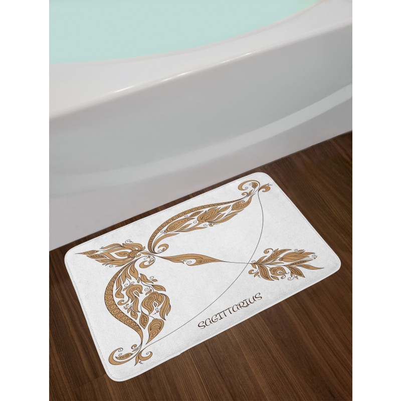 Bow and Arrow Bath Mat