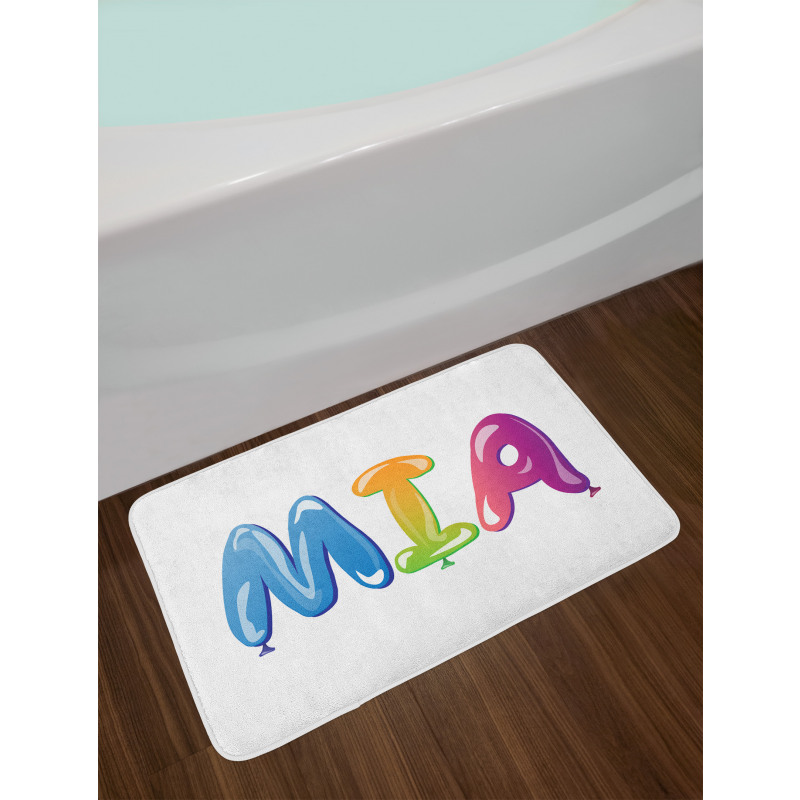 Name with the Timeless Origins Bath Mat