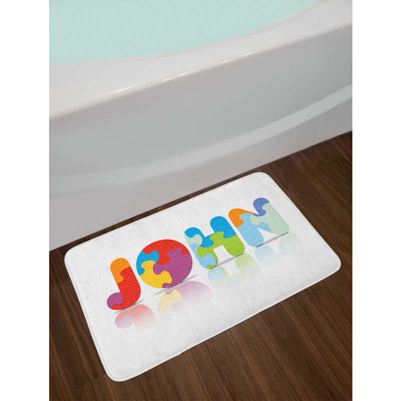 Ancestral Children Name Bath Mat