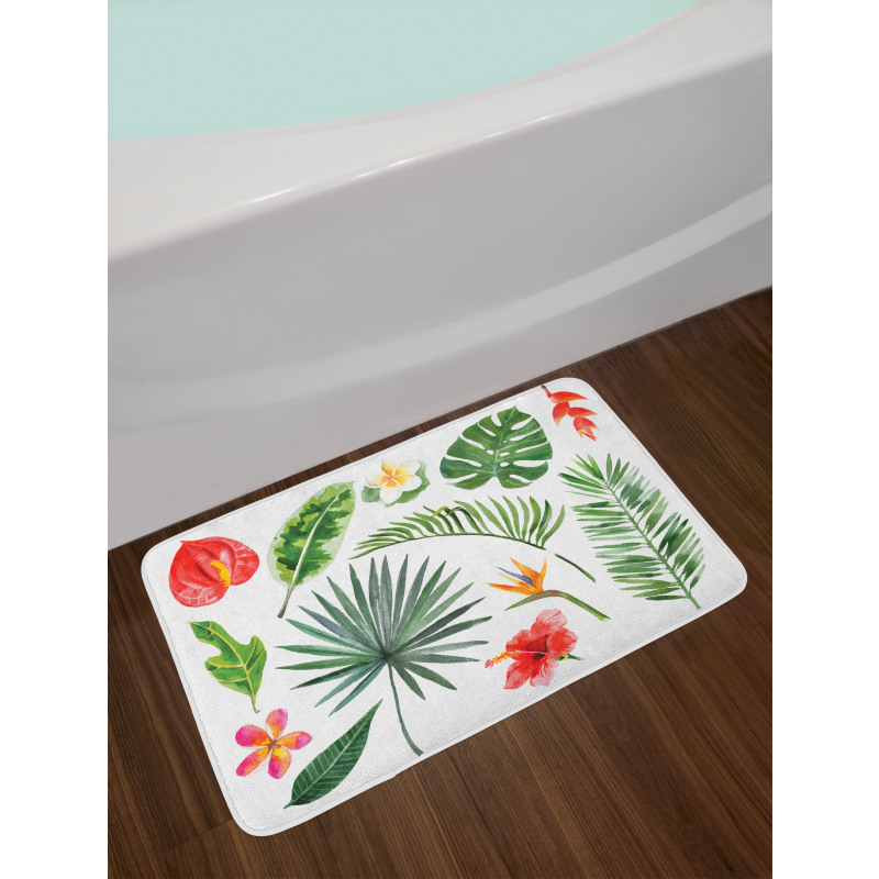 Lush Jungle Rainforest Bath Mat