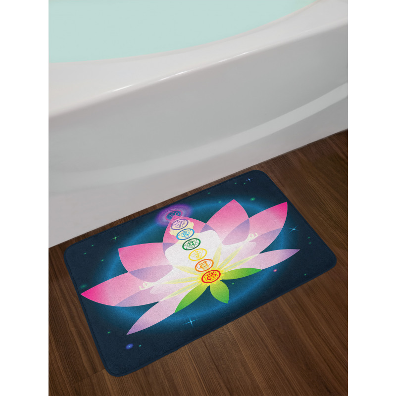 Lotus Flower Muladhara Bath Mat