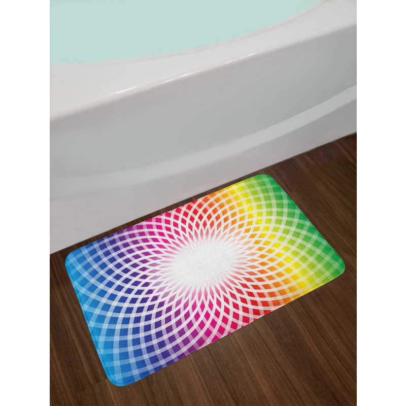 Magic Fantasy Flower Bath Mat