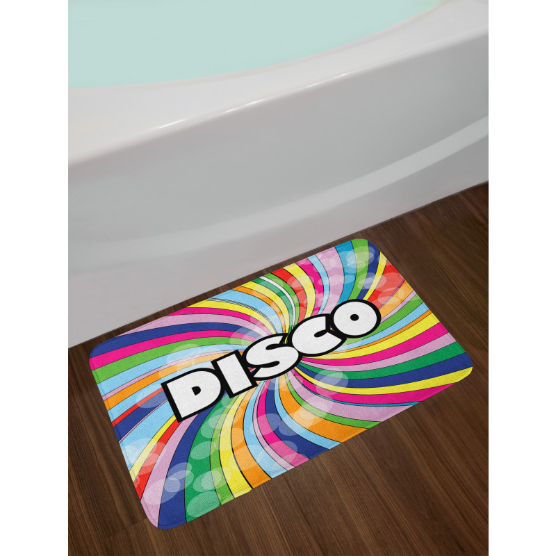 Eighties Disco Bath Mat