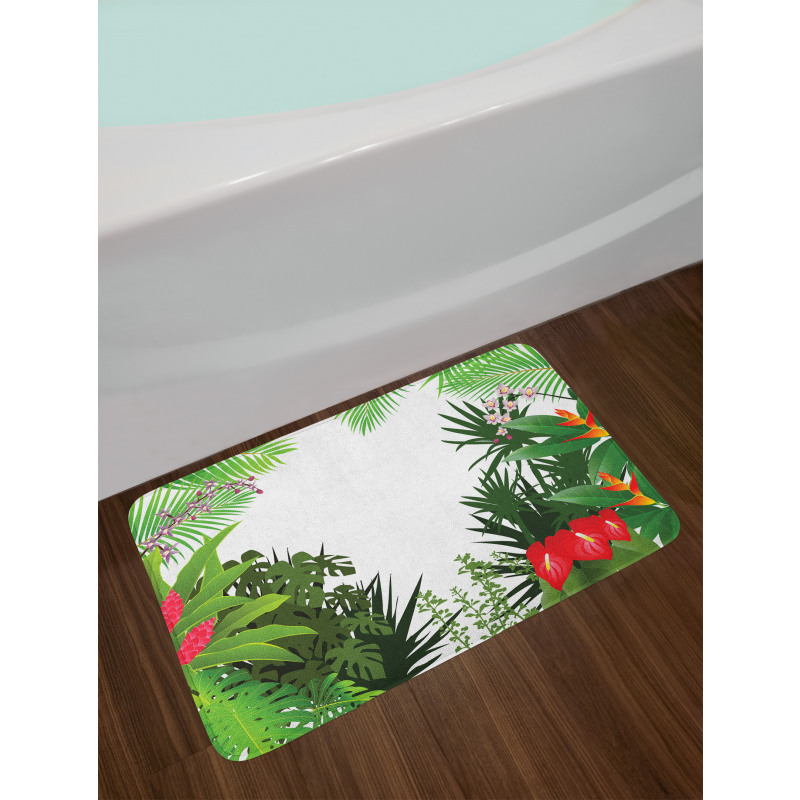 Rainforest Vegetation Bath Mat