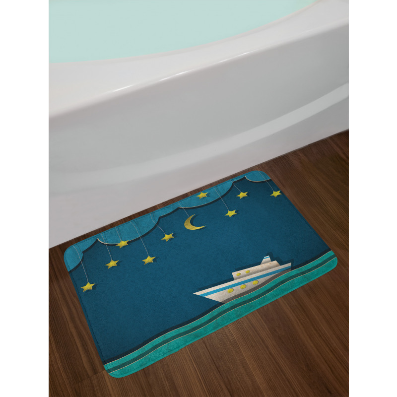 Kids Midnight Sea Bath Mat