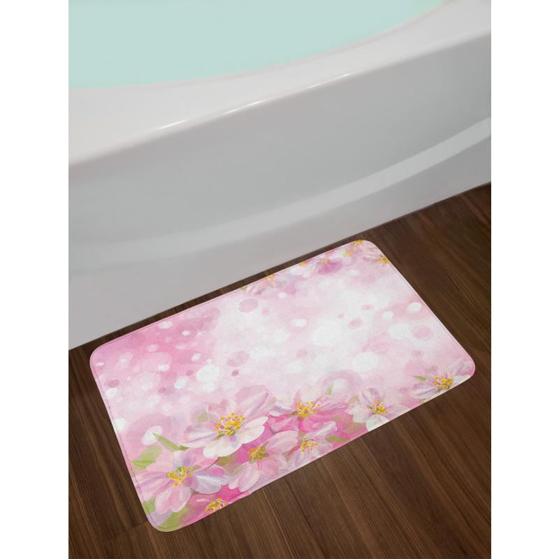 Blossoming Spring Tree Bath Mat