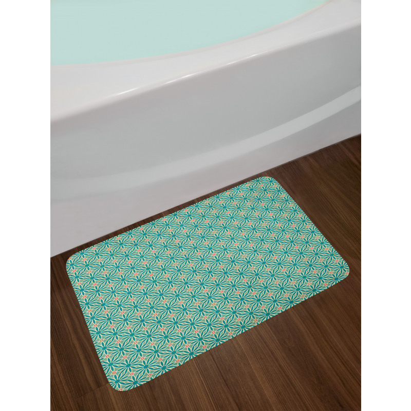 Classic Geometric Motif Bath Mat