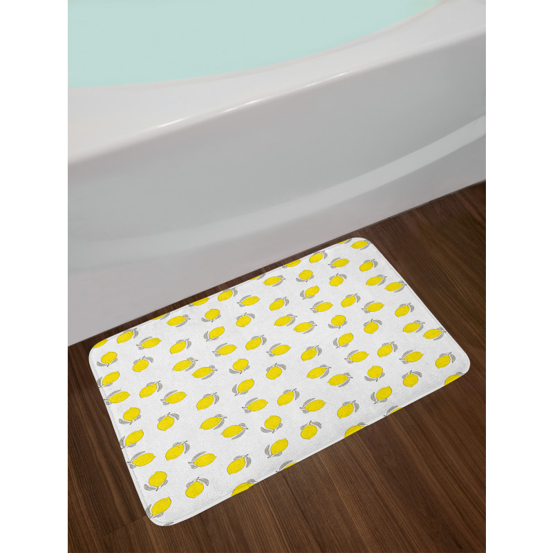 Detailed Upside Bath Mat