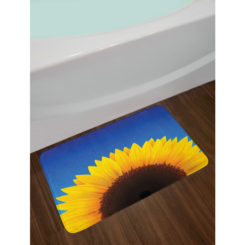 Sunflower Leaf Bath Mat