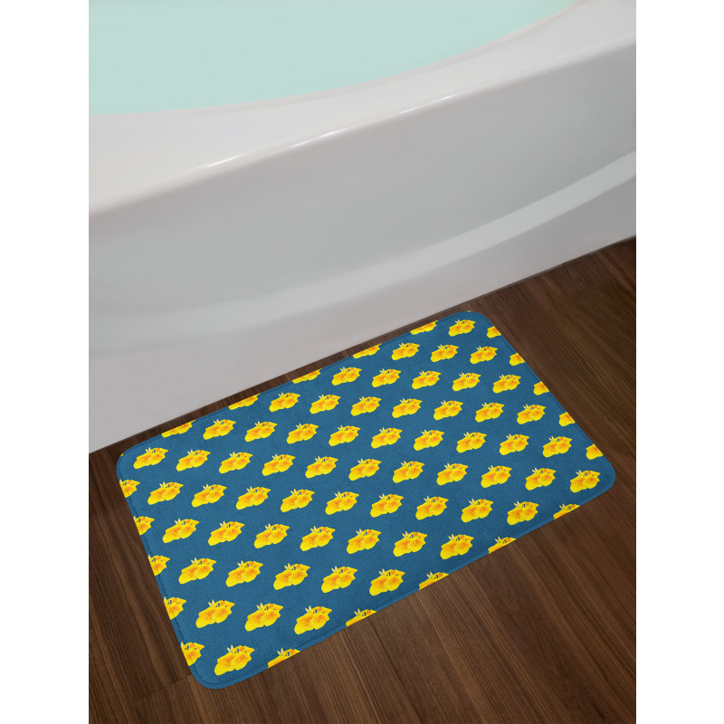 Canna Lily Bath Mat