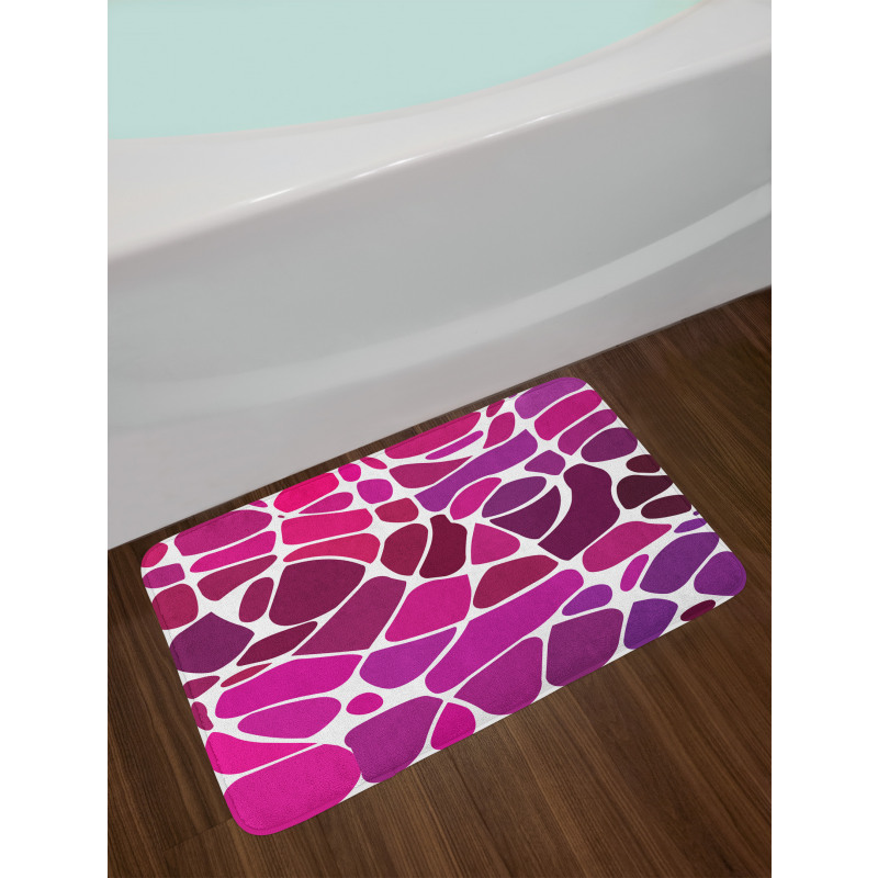 Abstract Mosaic Bath Mat