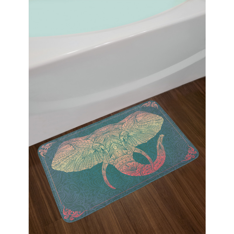 South East Asia Animal Bath Mat