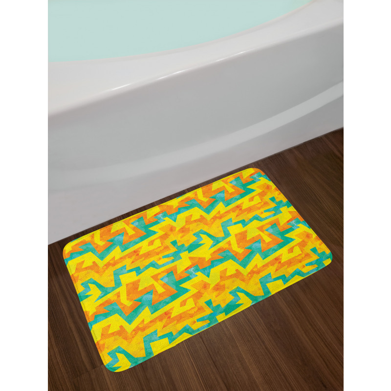 Mitered Elbows Bath Mat