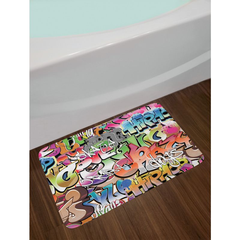 Blockbuster Tags Bath Mat