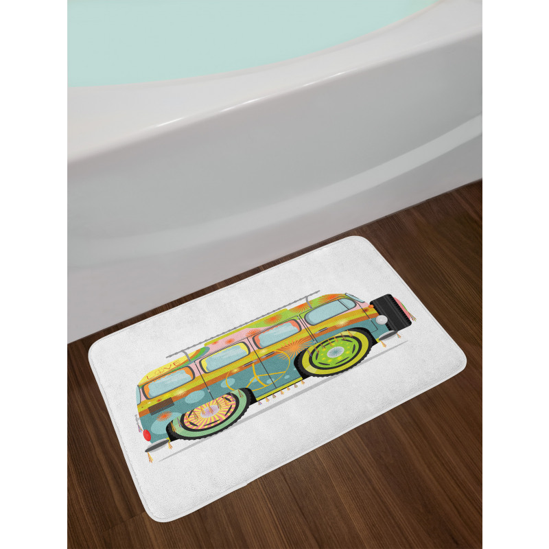 Hippie Campervan Bath Mat