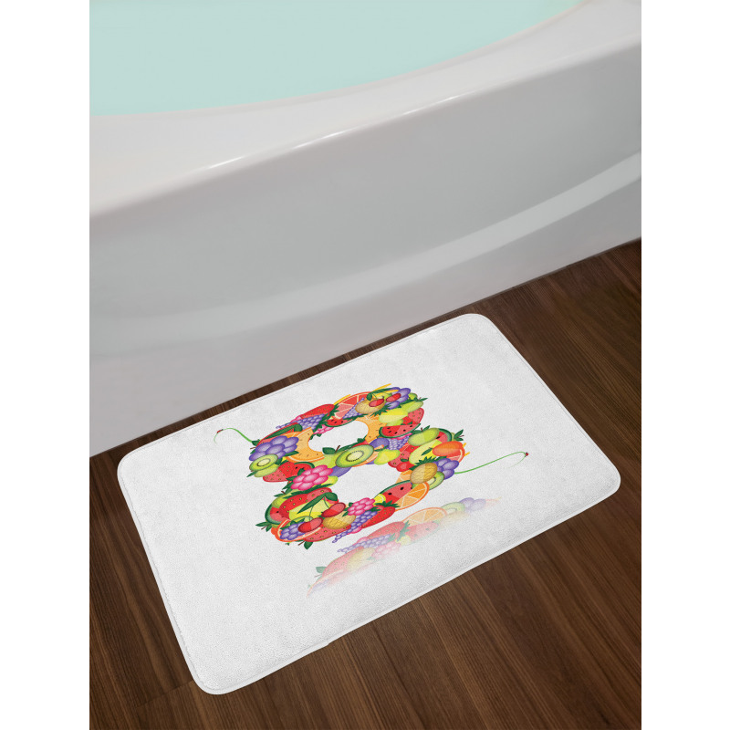 Fruitful 8 Colorful Bath Mat