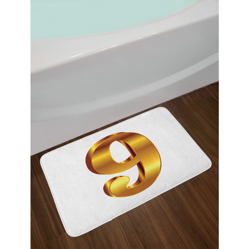 Classical 9 Sign Bath Mat