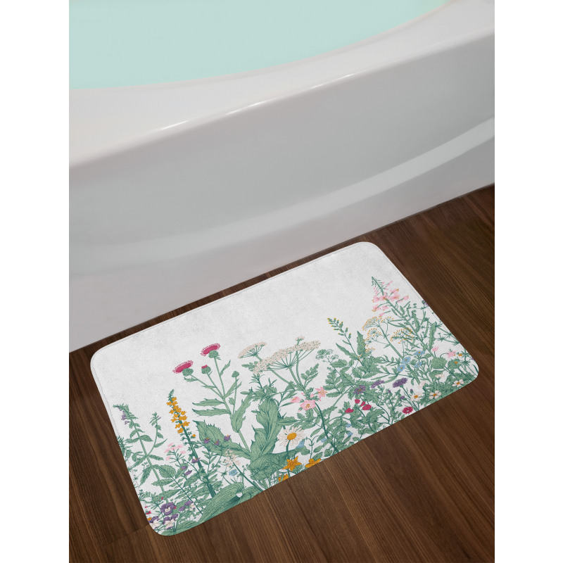 Cow Parsley Musk Mallow Bath Mat