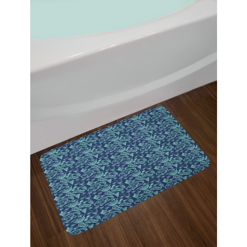 Exotic Summer Design Bath Mat