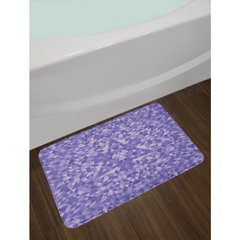 Gradient Mosaic Bath Mat