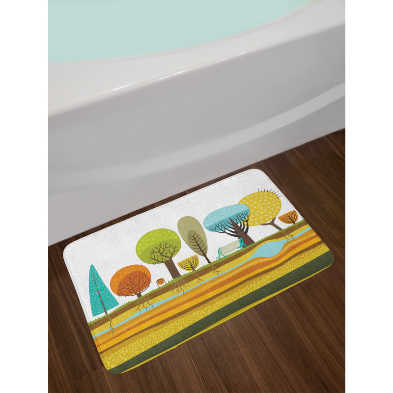 Park Elements of the City Bath Mat