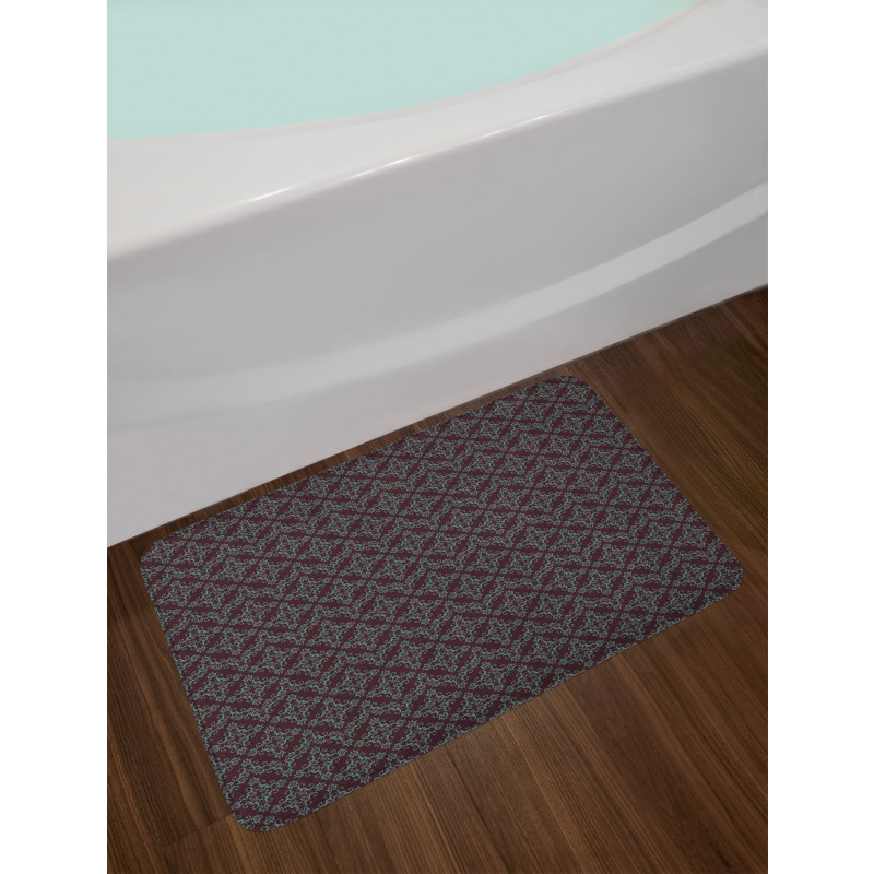 Abstract Baroque Bath Mat