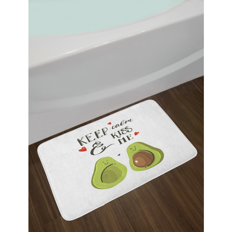 Avocado Lovers Bath Mat