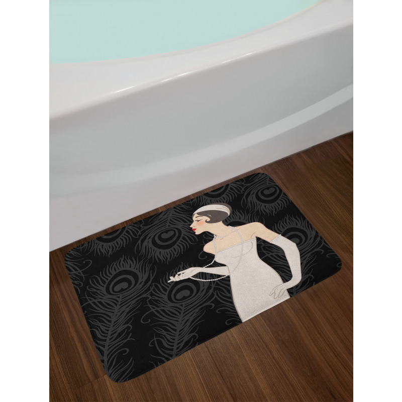 Art Deco Design Bath Mat