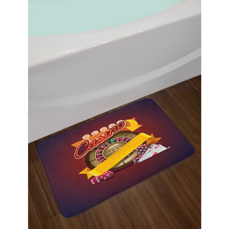 Leisure Time Activities Bath Mat