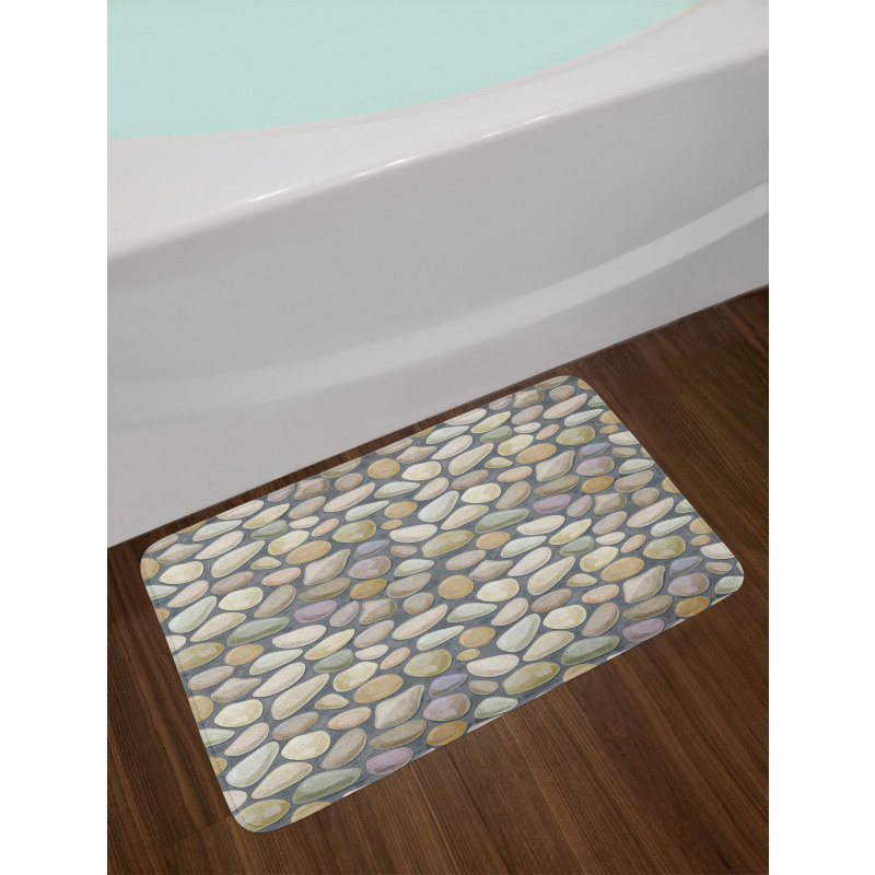 Pebble Stonewall Bath Mat