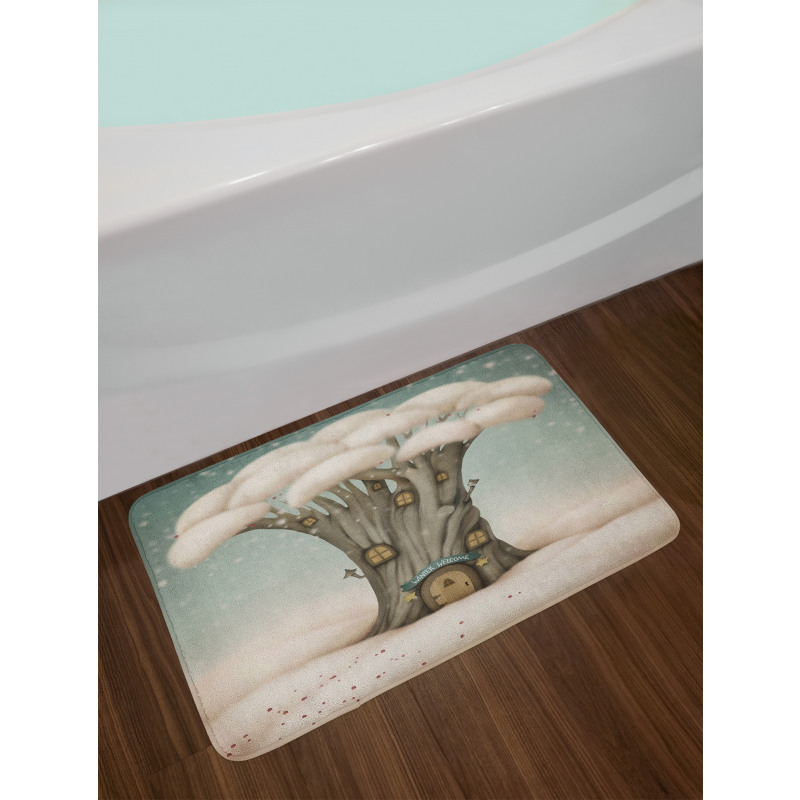 Tree in the Sky Fantasy Bath Mat