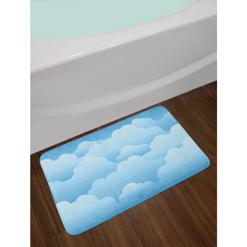 Lamellar Look of Cumulus Bath Mat