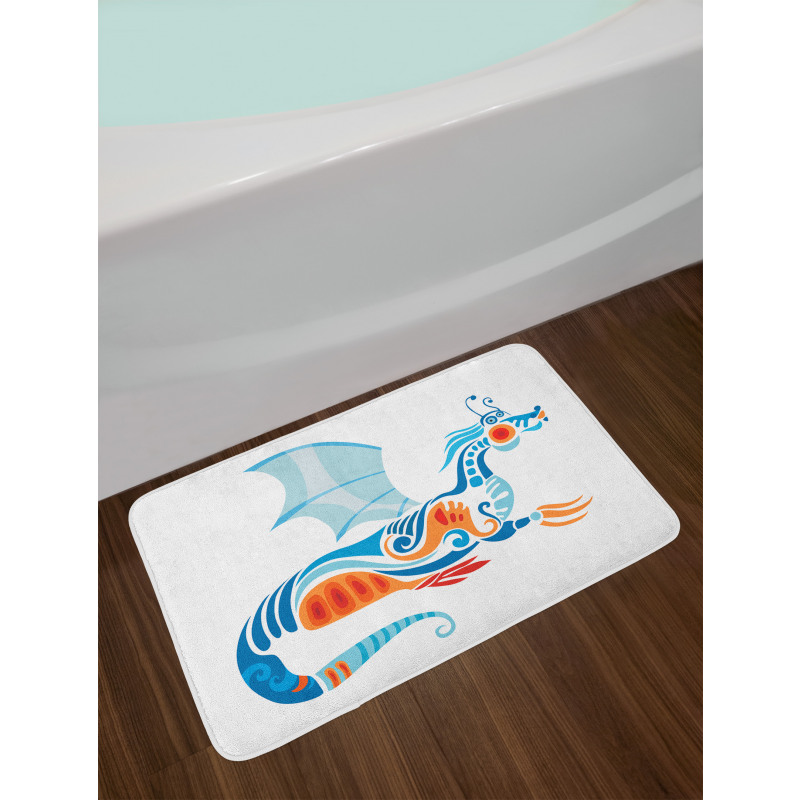 Mythologic Dragon Bath Mat
