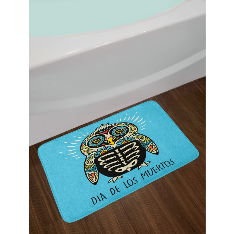 Dead Folk Penguin Bath Mat