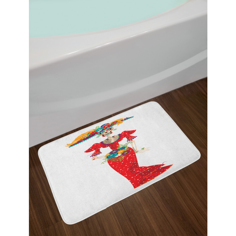 la Calavera Catrina Bath Mat