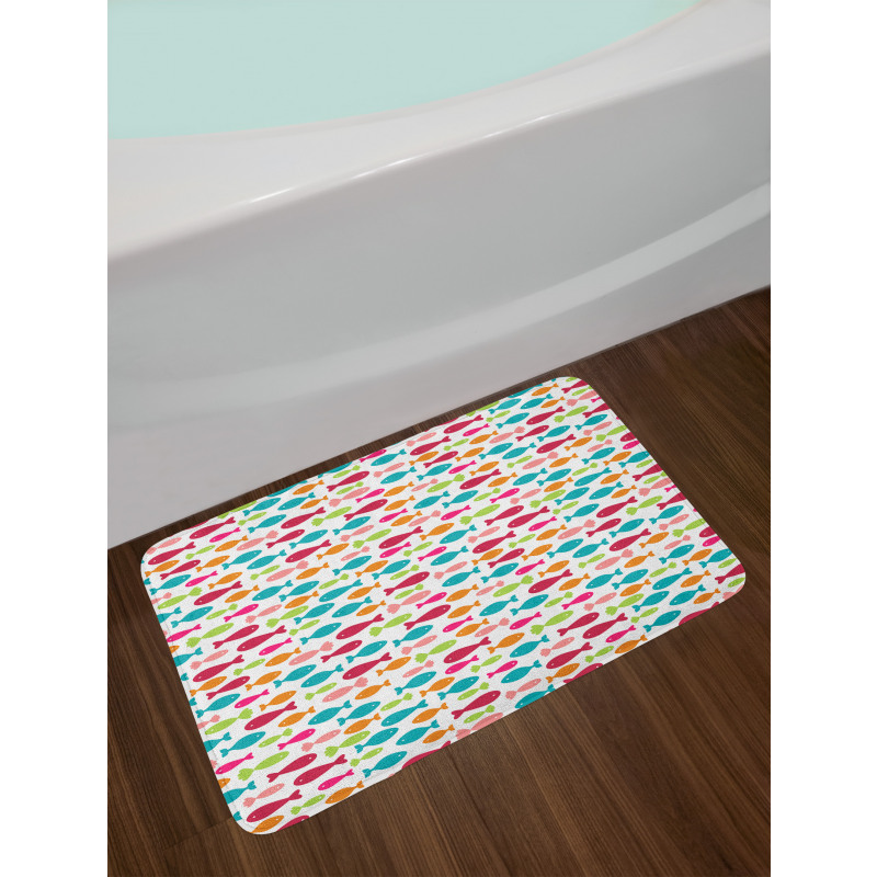 Nautical Silhouette Bath Mat