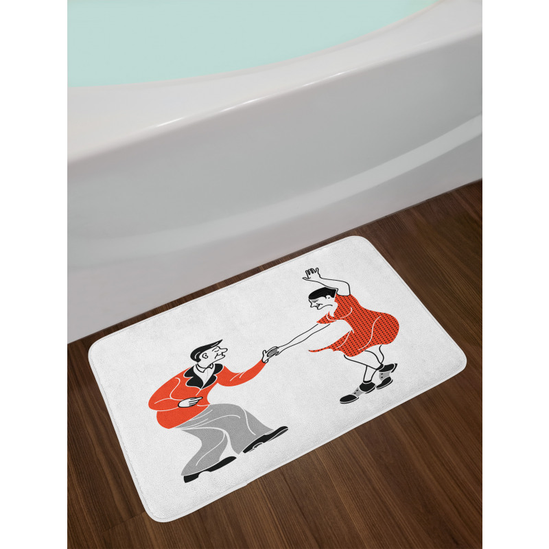 Retro Fashion Style Bath Mat